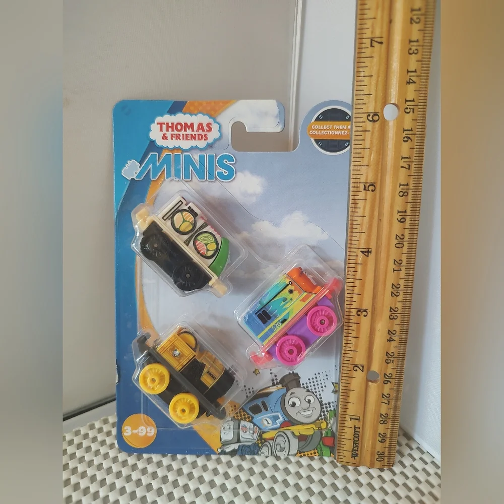 Thomas and Friends Minis: Stephen, Sushi Spencer, Rainbow Shane Arc-En-Ciel NWT